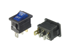 Przełącznik kołyskowy KCD1-102 230V AC podświetlany ON-OFF