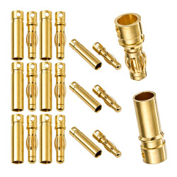 Wtyki GOLD 3,5mm Para - Konektory Gold typu Banan x10 szt