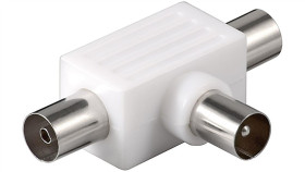 Trójnik Koncentryczny: 2 Gniazdo Do Kabla Koncentrycznego Wtyk Do Kabla...