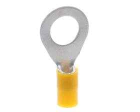 Końcówka oczkowa Cu izolowana KOV 10-6 /100szt./