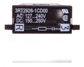 Układ tłumiący RC 127-240V AC 150-250V DC ze wkaźnikiem LED S0 3RT2926-1CD00