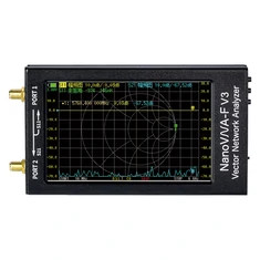 NanoVNA-F V3 4,3 calowy ekran LCD 1M-6GHz Analizator sieci wektorowej, Analizator krótkofalowy MF HF VHF UHF Talent Nanovna-F An