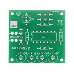 Kolorowy gadżet RGB, PCB do projektu AVT749