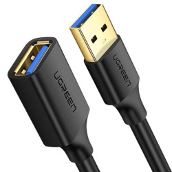 Kabel USB 3.0 Wt.A/Gn.A 0,5m UGREEN, Przedłużacz USB