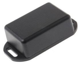 Obudowa ABS szerokość zew. 35 mm długość zew. 50 mm wys. zew. 20 mm Hammond IP54 Czarny