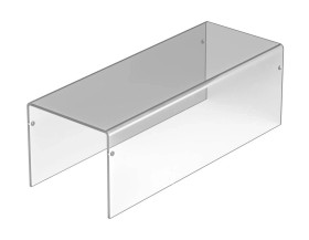 Bopla CRPM 73/63-220-E (67273501) - przezroczysta osłona modułu Combirail (73 x 63 x 190 mm)