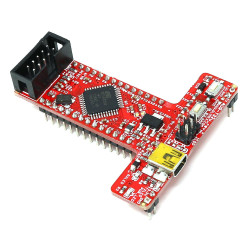 Olimex AVR-T32U4 Breadboard-friendly ATMEGA32U4 Microcontroller