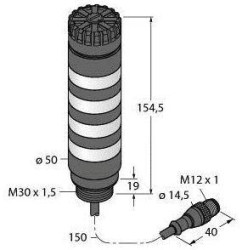 Sygnalizator łączony Turck TL50BLBGYRAQP