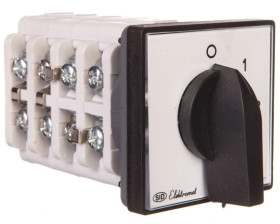 Łącznik krzywkowy 0-1-2 5P 63A IP65 ŁUK 63-32 916319