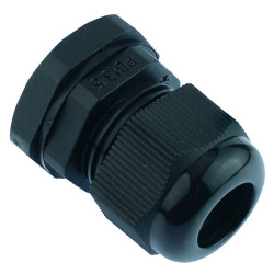 PG13.5 Black Nylon Cable Gland IP68