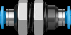 130788 Connector, Schott, hose outer diameter 4 mm &lt;&gt; diameter 4 mm