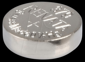 379 Renata, silver oxide, 16 mAh, 5.8 x 2.1 mm