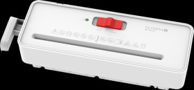 2720 Shredder, strip cut, P2, white