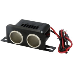 HP 28104 Double Socket Max Load 10A Under Cabinet 12 24V Car Automotive Use