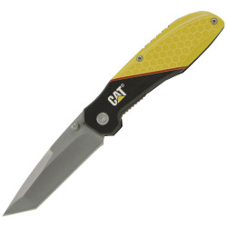 CAT 980047 Knife 7.5 cm Tanto Blade Aluminium Handle Liner-Lock