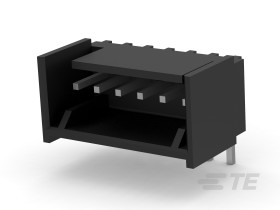 Wtyk PCB 6-pinowe raster: 2.54mm -rzędowe TE Connectivity Montaż na płytce