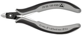 Szczypce Knipex długość 120 mm gr. cięcia: 1.4mm Nie Stal chromowana z łożyskami kulkowymi