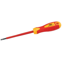 Draper Expert 46523 4mm x 100mm Insulated Plain Slot Screwdriver