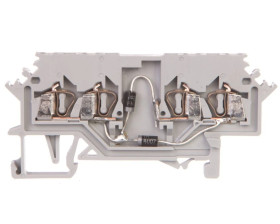 Złączka diodowa 4-przewodowa 1,5mm2 279-620/281-408