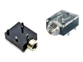 Gniazdo JACK 3.5mm stereo do druku przykręcane