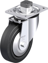 Blickle 850692 L-POEV 160KA-CS11-FA Rolka obrotowa z blachy stalowej Średnica koła: 160 mm Maksymalne obciążenie: 400 kg