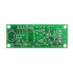 Detektor hałasu z regulacją czułości i wyjściem OC - PCB do projektu AVT 1755
