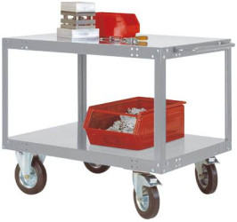 Manuflex TP1071.9006 TP1071.9006 Wózek stołowy srebrne aluminium