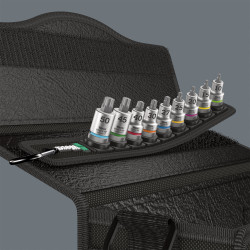 Wera 05003972001 Belt B 3 TORX&#xAE; Zyklop HF Bit-Socket Set 3/8&quot; 9pc