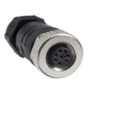 Przemysłowe złącza okrągłe 8-pinowe M12 Śruba Wtyczka Telemecanique Sensors