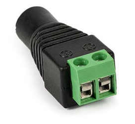 DC 5,5/2,1 gniazdo na przewód z szybkozłączem ARK