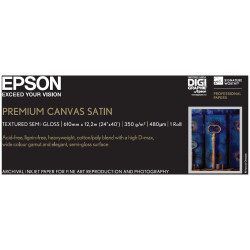 Epson C13S041847 Epson Premium Canvas Satin, 24" x 12,2 m, 350g/m²