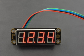 DFRobot Gravity: 4-Digital LED Segment Display Module (Red)