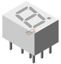 WYŚWIETLACZ LED 7.8mm ZIELONY TDSR0750 G