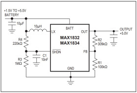 High-Efficiency Step-Up Converters with Reverse Battery Protection