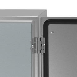 Akcesoria do obudów Zawias MMHS02 Stal nierdzewna