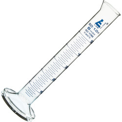 LabGlass Cylinder Round Base with Spout 50ml Class &#x27;B&#x27; Pack of 2