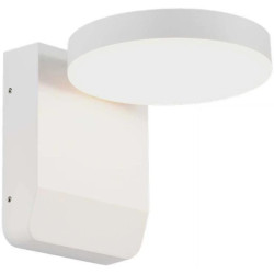Lampa ścienna okrągła, kinkiet 350st LED 17W 2520lm 4000K biały barwa NW biała neutralna IP65 V-TAC VT-11020-RD-W