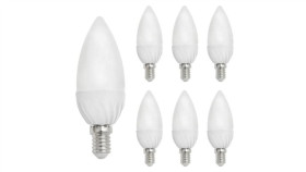 Żarówka Led E14 230V 6W Świecowa 540Lm Neutralna Komplet 6Szt 75.0303