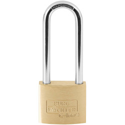 Burg W&#xE4;chter 33681 C-Line Padlock Brass 40mm Steel-Hard Double Lock