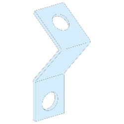 Prisma Set Wspornik do montażu szyn TH35 pod kątem 45 stopni LVS03005