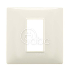 Ramka ozdobna Plana, 1M centralnie, Beige, 14641.03