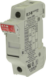 Uchwyt bezpiecznikowy montowany na szynie Mocowanie szynowe rozmiar: 10 x 38mm 32A 690V ac Eaton