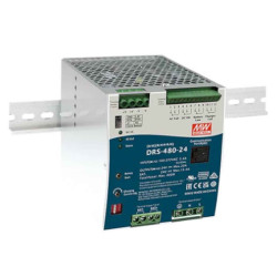 Zasilacz buforowy na szynę DIN, 480W 48V 10A, DRS-480-48