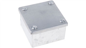 Puszka Zaciskowa, Stal Galwanizowany 8 Knockouts 75Mm X 75 Mm X 50Mm 20/25Mm...