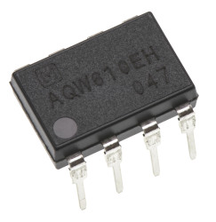 Przekaźnik półprzewodnikowy Montaż na płytce drukowanej 0,12 A Panasonic 350 V MOSFET SPDT