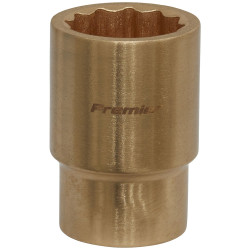 Sealey NS054 Socket 21mm 1/2&quot;Sq Drive Non-Sparking WallDrive&#xAE;