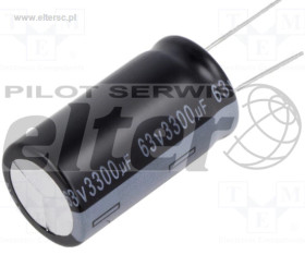 3300uF/63V/105 Kondensator elektrolityczny