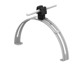 Uchwyt gąsiorowy rozsuwany Z-zatrz. H=3 5cm /OG/ czarny AN-14PN/OG/C-N D193276 AN-KOM