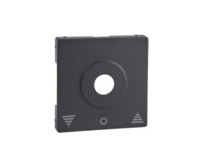 MERTEN SYSTEM M Płytka czołowa mechanizmu wyłącznika żaluzjowego z kluczem antracytowy MTN3883-0414 SCHNEIDER ELECTRIC