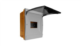 Rozdzielnica Podtynkowa 6 Modułowa Ip40 Szara 970.06 M-L 0865